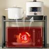 Retractable Microwave Stand Expandable Oven Storage Shelf Spice Jars Rack  Baking Organization