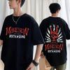 Maneskin Best Rock Am Ring T Shirt Italian Rock Band Unisex Women T-Shirt Retro Hip Hop Gothic Oversized T-shirts Casual Streetwear