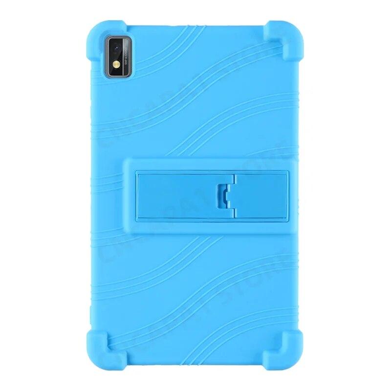 Мягкий силиконовый чехол с 4 утолщенными уголками и подставкой для Blackview Tab 6, чехол Tab6 8 дюймов, противоударный чехол для детской безопасности