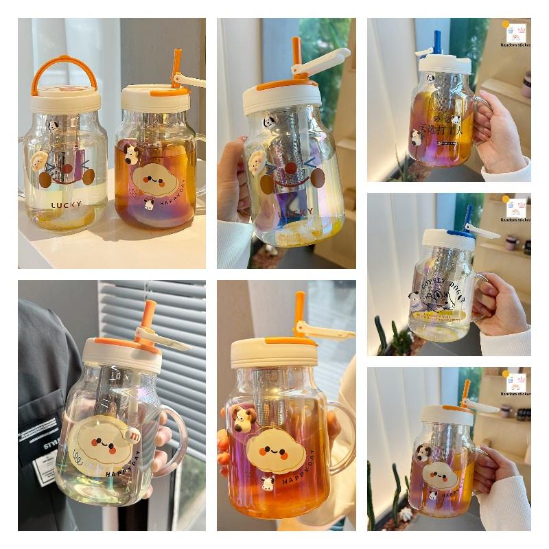Versatile Glass Mug For All Occasions High Temperature Resistance Sealed Lid Suitable For Gifting