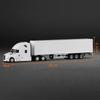 Perka Diecast 1:Масштаб 1:64 Контейнеровоз Freightliner Автомобиль экспресс-доставки Модель-симуляция из сплава Коллекция Сувениры Подарки