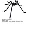 Halloween Giant Fake Spider Large Hairy Spider Decoration Scary Huge Furry Spider Prop Realistic Insect Toy for Halloween Party Yard Decor