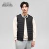 Xuezhongfei Мужской осенне-зимний пуховый жилет с круглым вырезом X42142283F