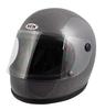 TNK Industrial Vintage Style Full Face Helmet B60 Classic Gray FREE Size 51268 [Speed Pit] (58-59cm)