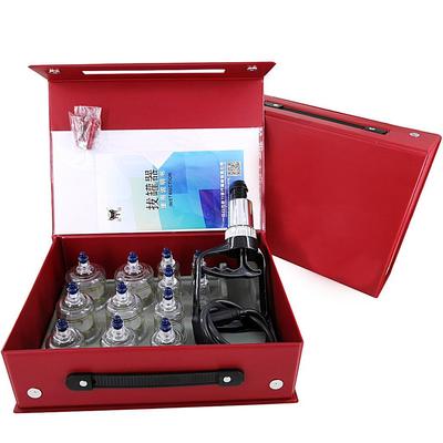 12 шт., набор присосок для вакуумных банок, пластиковый вакуумный массажер, медицинские чашки, банки, терапевтический набор банок для массажа