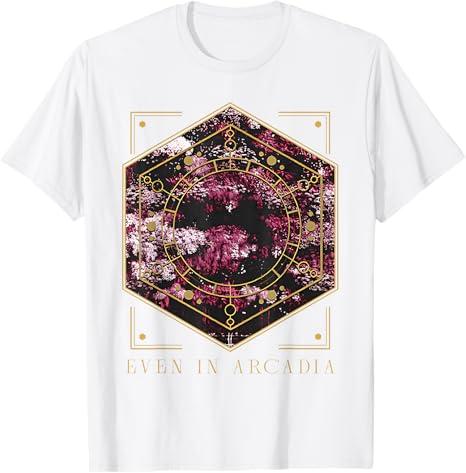 Retro Even in Vintage Arcadia Gift for Unisex Women TShirt Summer Fashion Graphic Outfit Trendy Short Sleeve Saying Tee Y2k Top