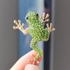 Green Frog Brooch Animal Brooch Suit Collar Brooch Jewelry Gift