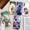 Чехол для телефона H-Honor of K-Kings Li Bai-es Для Samsung S25,S24,S21,S22,S23,S30,Ultra,S20,Plus,Fe,Lite,Note,10, Черный Чехол