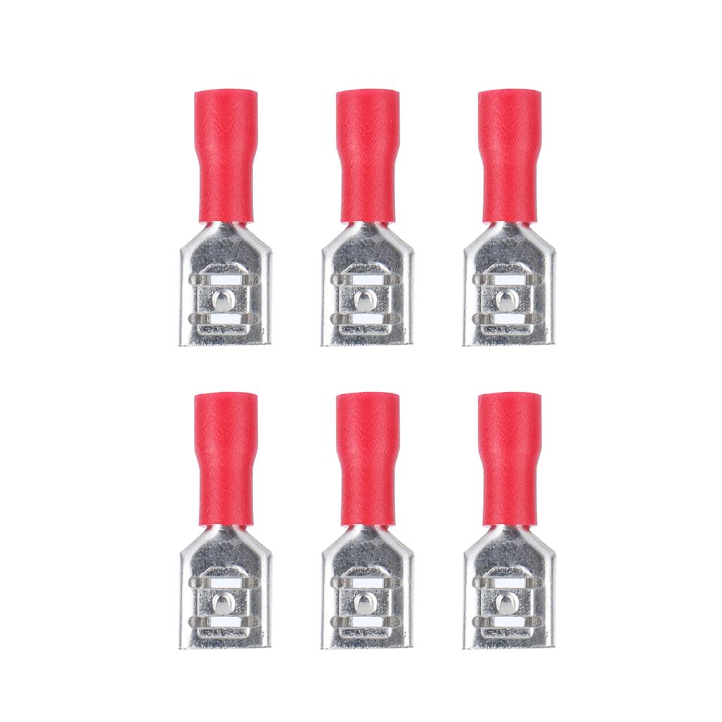 Изолированный плоский соединительный провод FDD1.25‑250 Female прочный долговечный стабильный удобный электрический обжим 