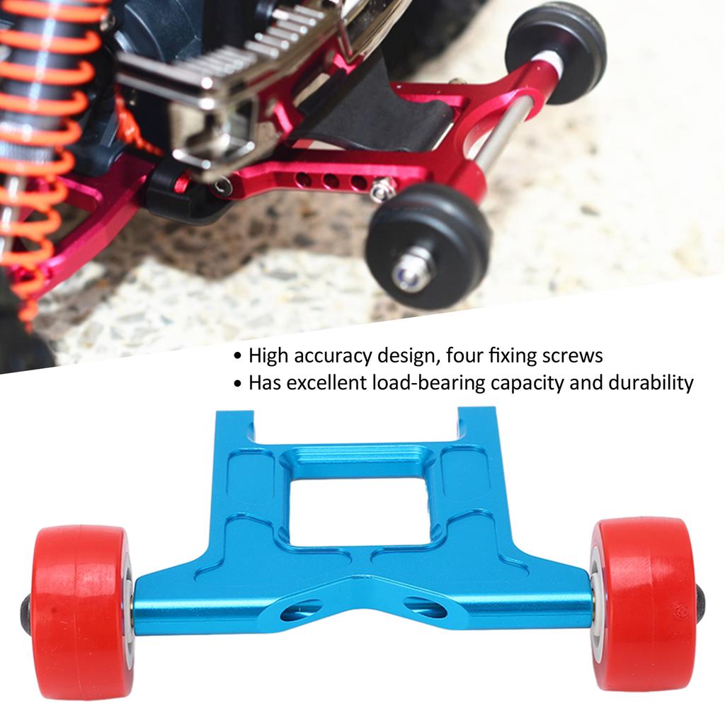 RC Porous Rear Anti Rolling Wheel Head Up Wheel for for 1Celsius10 RC Car