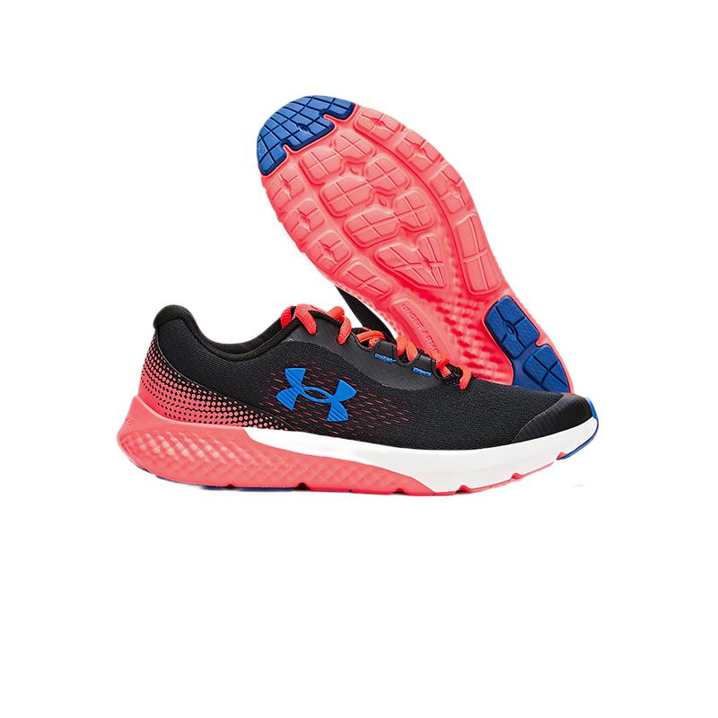 Under Armour Casual Comfortable Mesh Sneakers Kids Sneakers Black Pink 3027106