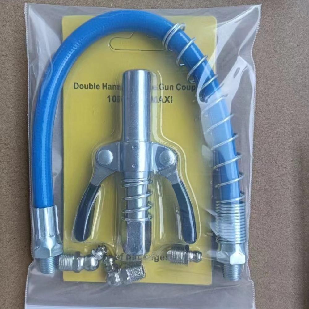 Easy To Push Grease Tool Coupler Quick Release Lubricant Tip Oil Pump Nozzle Maintenance Repair