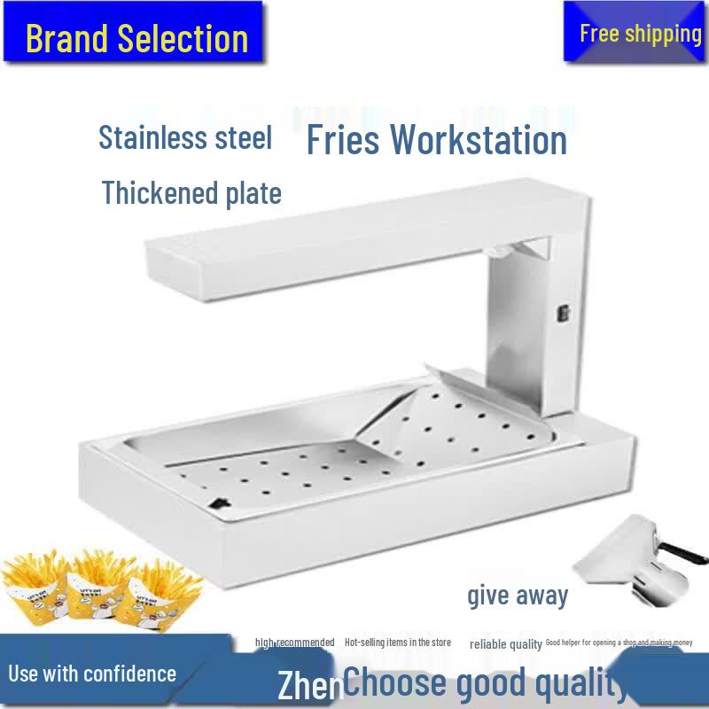 Commercial Vertical French Fry Warmer Workstation