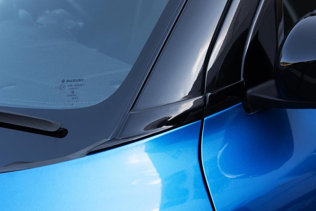 SecondStage Панель стойки A Suzuki Swift Sport Swift Верхняя Черный лак S068BLK