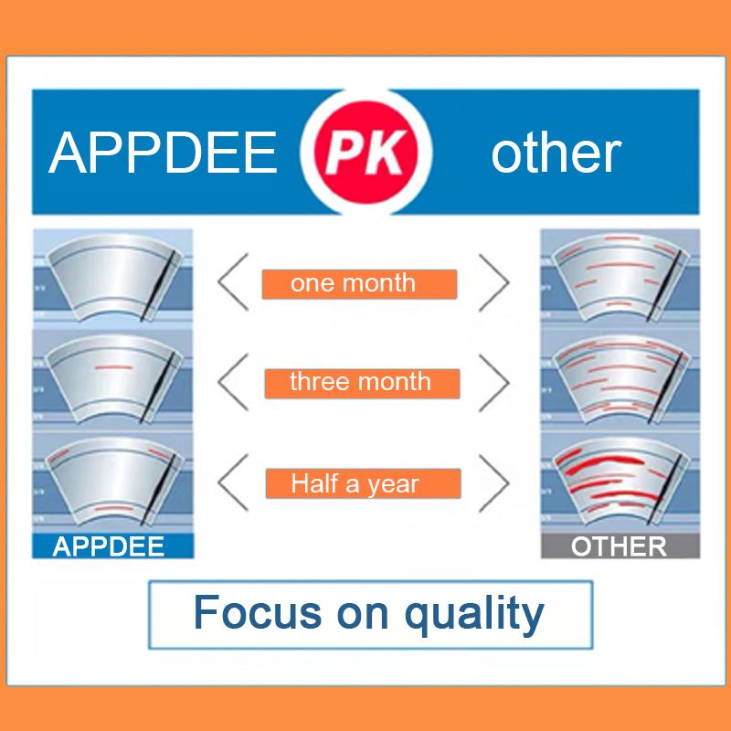 APPDEE набор передних и задних щеток стеклоочистителя для Vauxhall/Opel Zafira B 2005-2011 лобовое стекло, окно