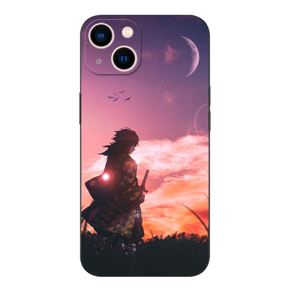 Черный чехол из ТПУ для Motorola Moto G52 G42 G60 4G G60S G71 G9 Play Plus Power One 5G Ace Tomioka Giyuu