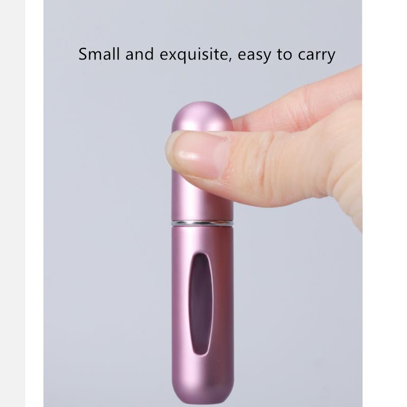 5 мл флакон-спрей для духов, дорожный наполненный тип, портативный распылитель для духов, пустой косметический флакон для духов