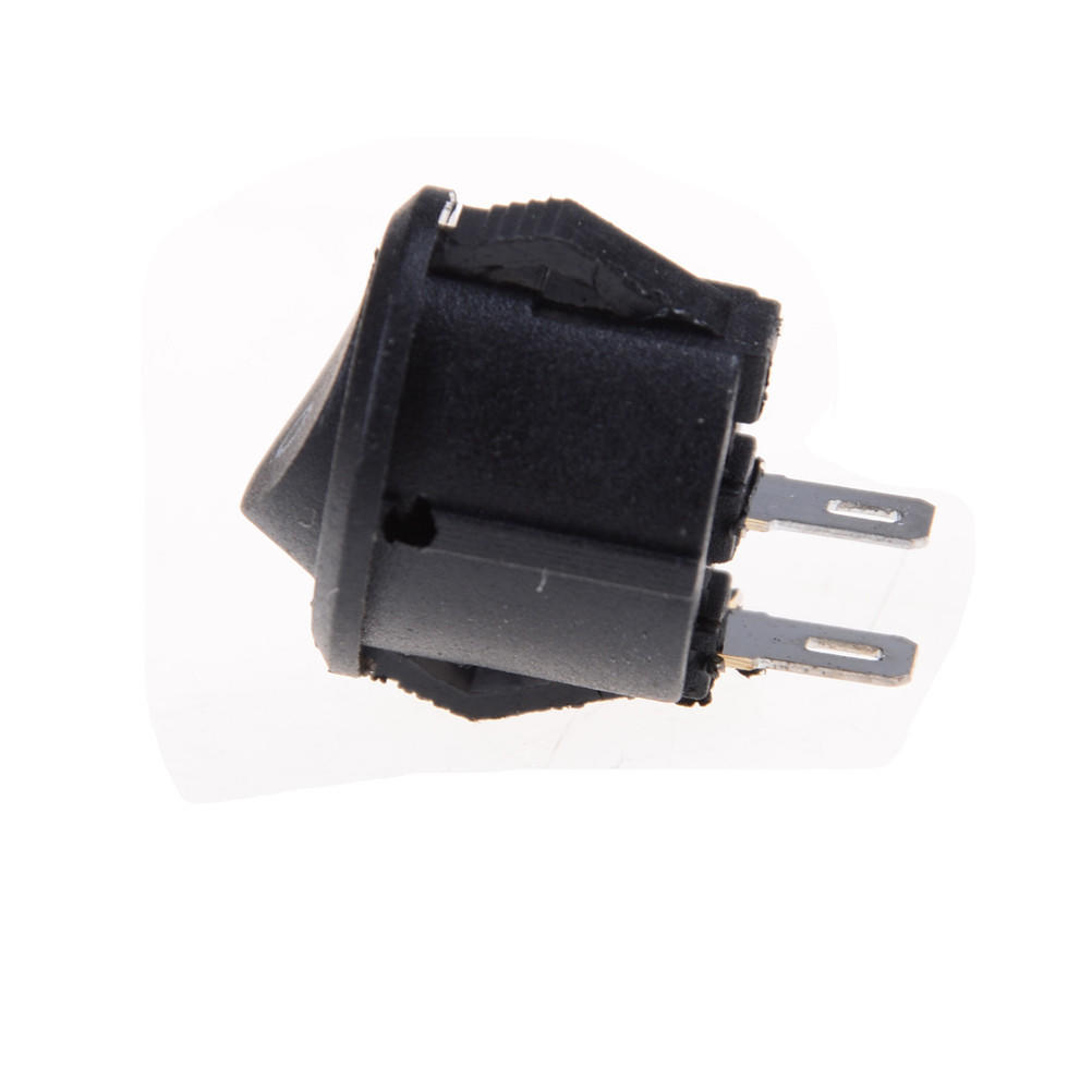 10Pcs 16Mm Small Round Boat Rocker Switches 2 Pin On-Off Rocker Switch