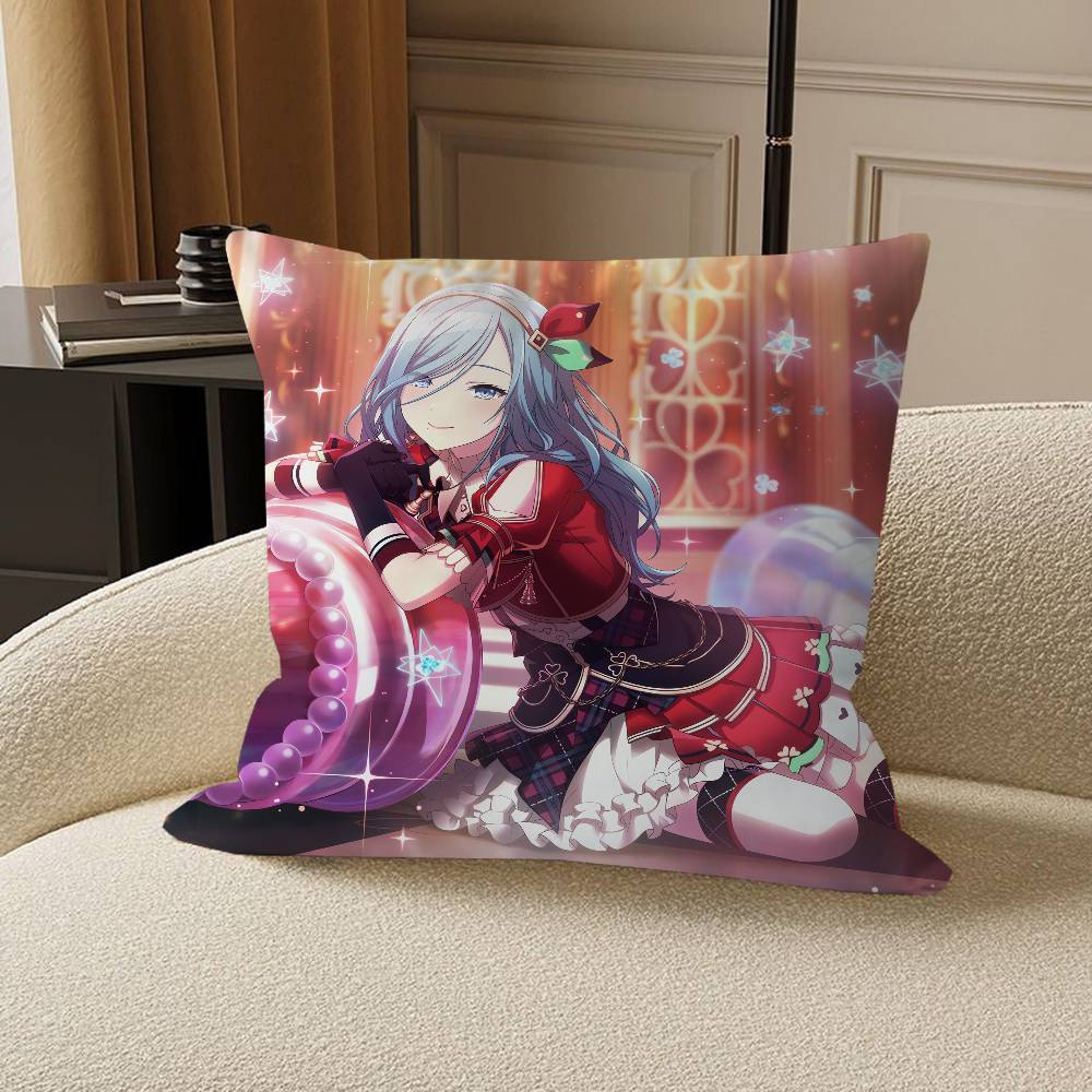Hinomori Shizuku Pillowcase toon Gift Cushion Cover Bedroom Home Sofa Chair Seat Decor pillow case