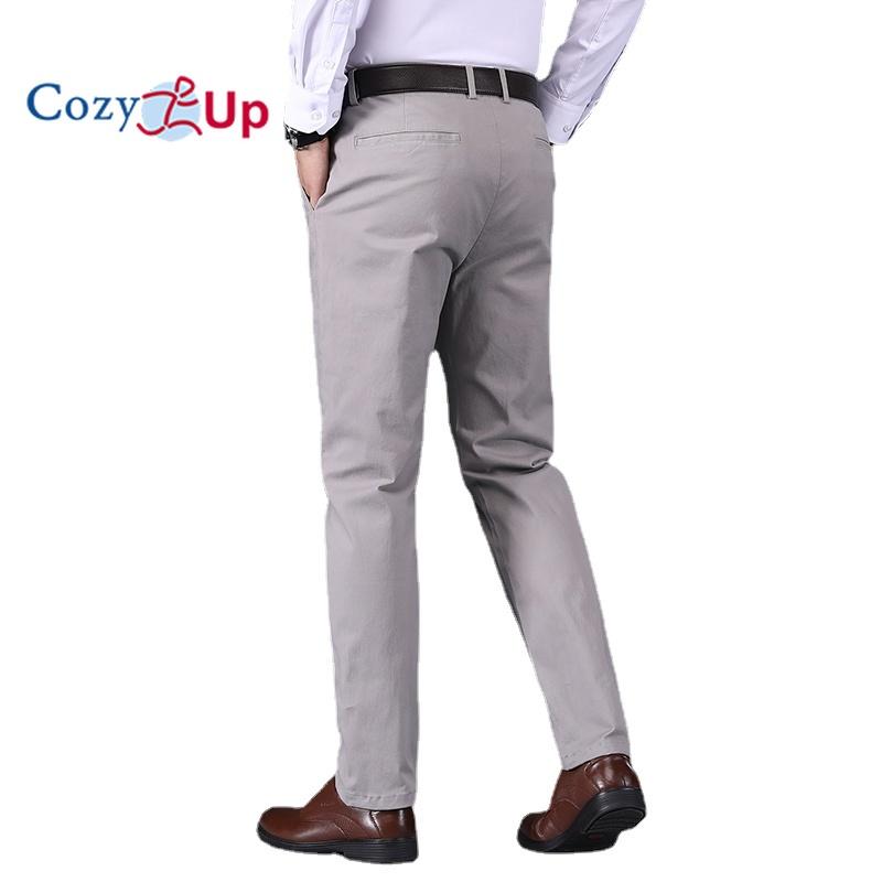 Cozy Up Casual Pants Men Spring Summer New Business Fashion Comfortable Stretch Cotton Straigh Jeans Trousers
