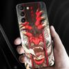 Япония Они Самурай Йокай Маска Дракон Чехлы Для Samsung Galaxy S24 Ultra S21 FE S23 S20 S22 Ultra S10 Plus Чехол Мягкий Funda Чехлы