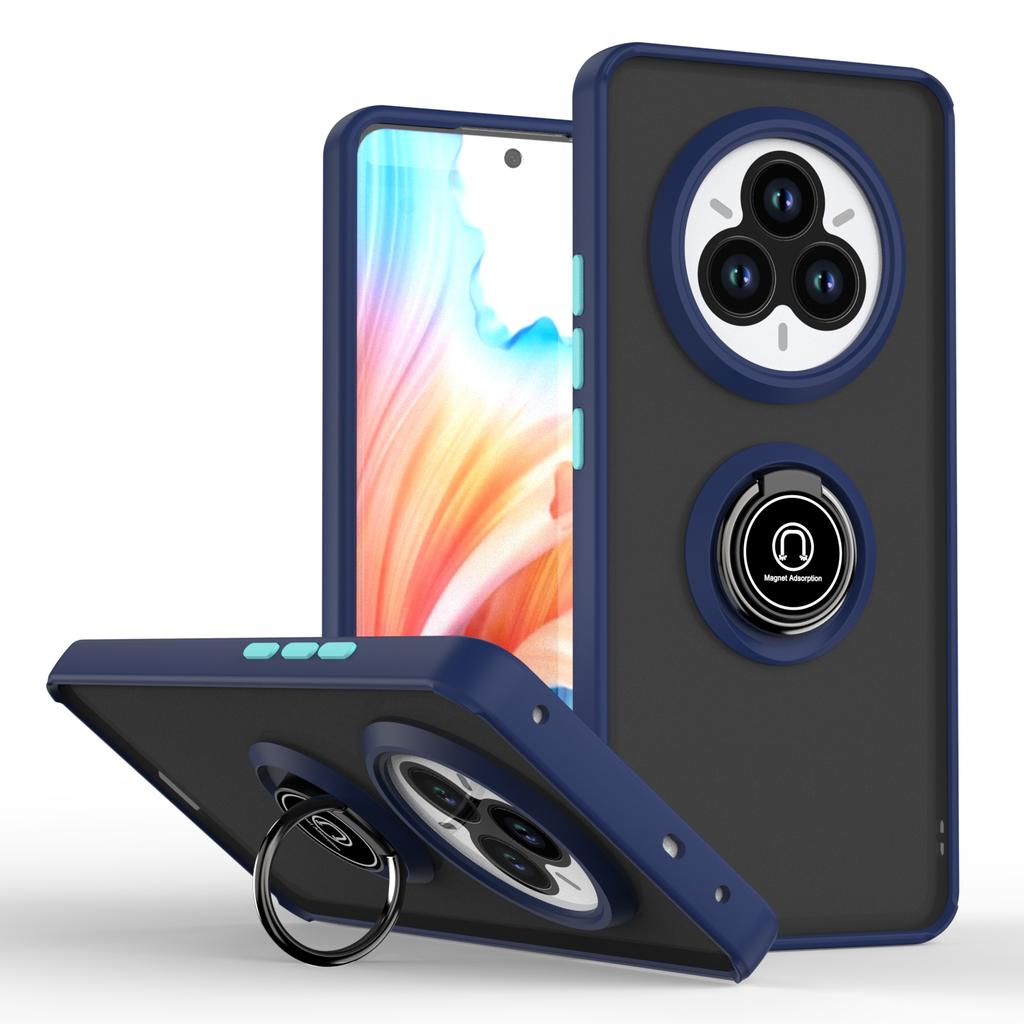 Armor Matte Case For Realme 14 Pro 5G Realme 14 Pro+ Plus Cover Ring Magnetic Stand Holder Shockproof Coque Fundas