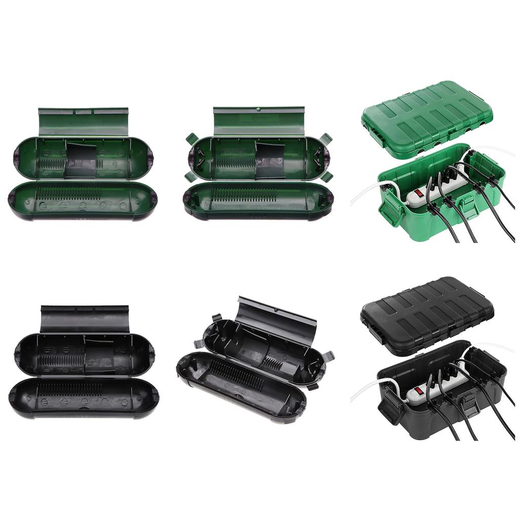 Защитные чехлы для удлинителей, защищающие от непогоды, коробка для электрических соединений, наружная электрическая коробка для провода AWG14/AWG16