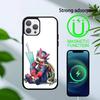 K-Mega Man Anime Phone Case For iPhone17,16,15,14,13 Plus,Pro Max Magnetic For Magsafe Wireless Charging