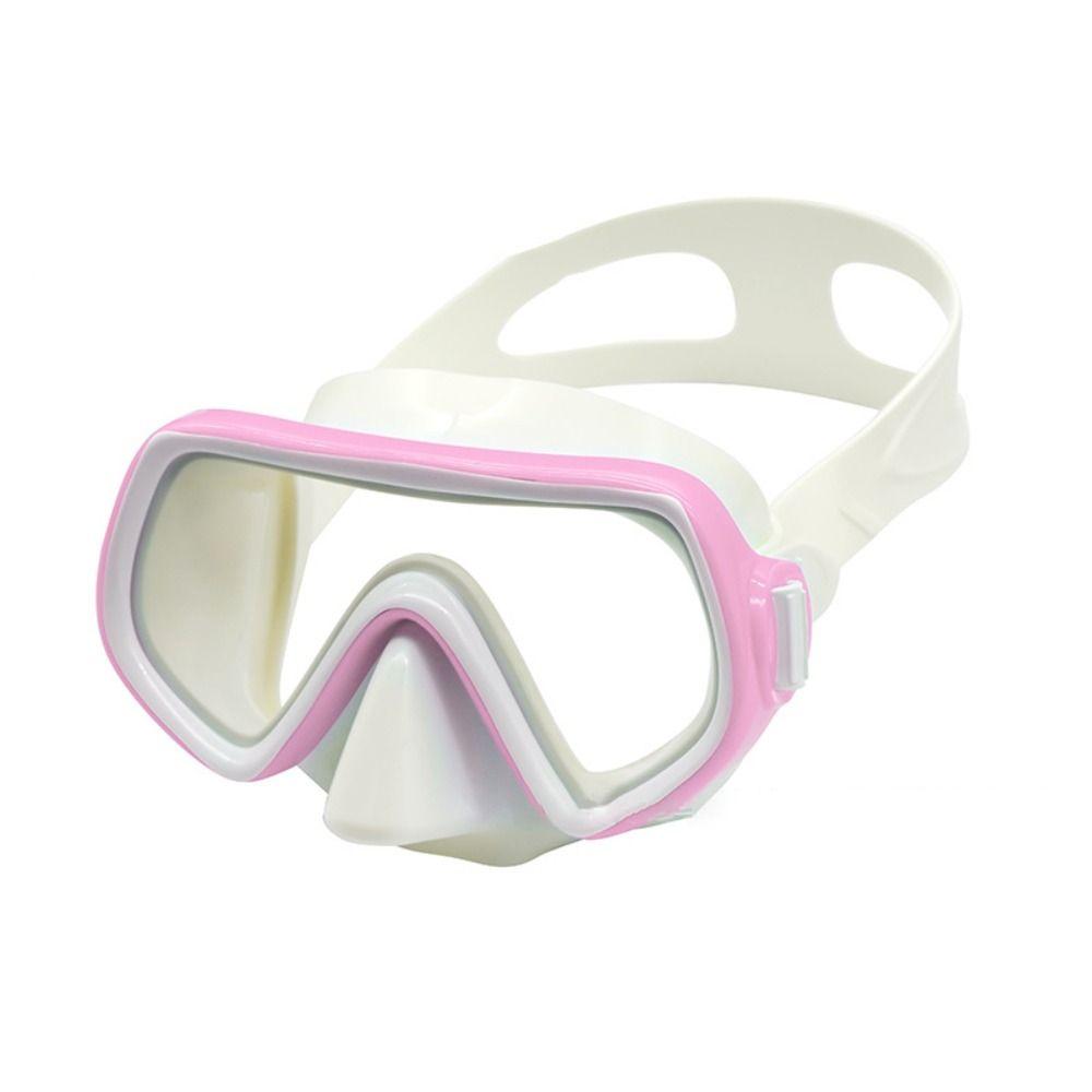 Детская маска для дайвинга с ПВХ-ремешком, очки для плавания с трубкой из поликарбоната, детские очки для плавания унисекс для молодежи