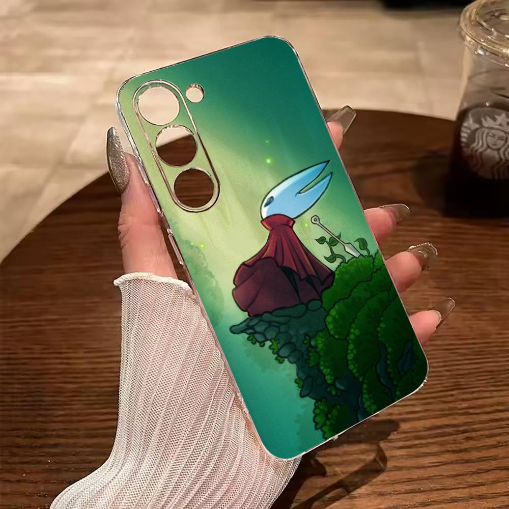 Прозрачный чехол H-Hollow- K-Knight -S-Silksong для Samsung Galaxy A71, A70, A52, A51, A40, A30