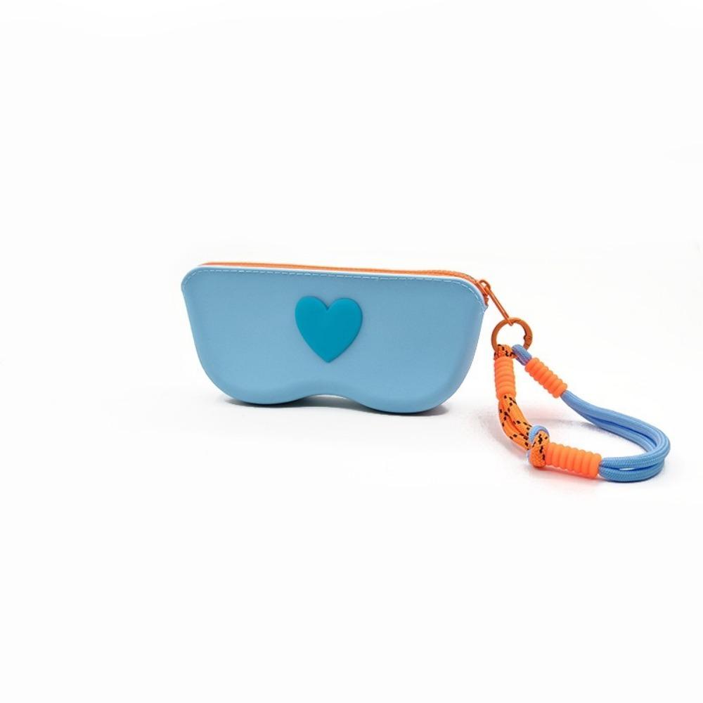 Waterproof Silicone Glasses Case Dustproof Storage Bag Fashion Sunglasses Pouch for Girls