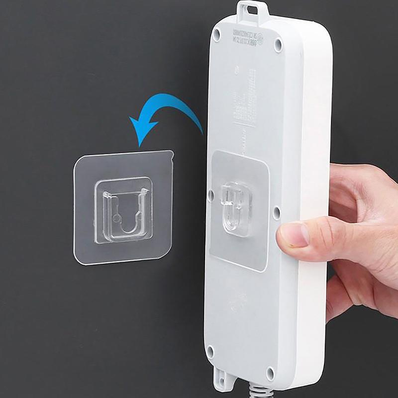 1-10 пар двухсторонних самоклеящихся настенных крючков, прозрачные присоски, крючки-присоски, многоцелевые держатели для органайзеров для спальни и кухни