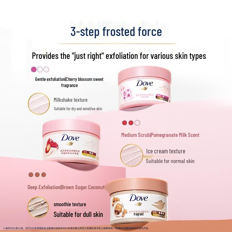Dove Ice Cream Body Scrub