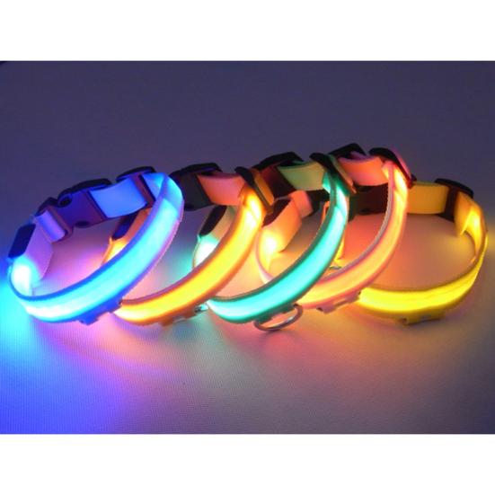 Ошейник-светящийся кулон для щенка, питомца, собаки, с мигающим светодиодом, USB-перезаряжаемый, против потери