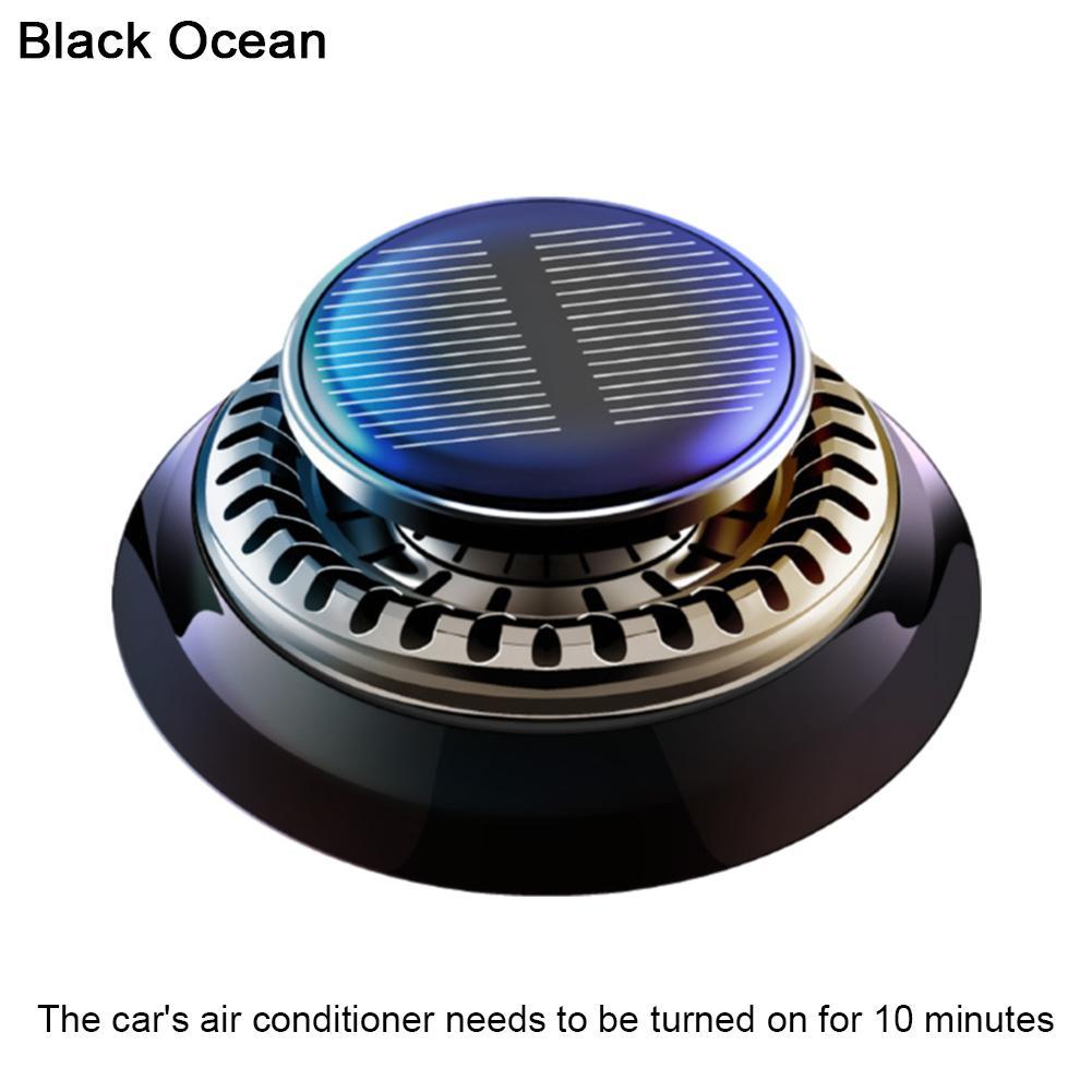 Solar Car Fragrance Diffuser Long Lasting Rotating Diffusers Deodorizing Aromatherapy Interior Oils Car Car Essential Car T5q4