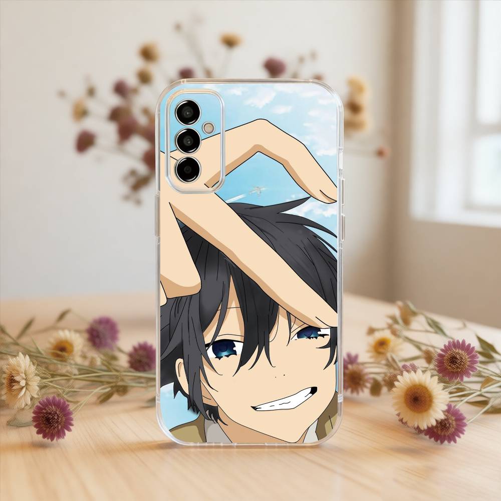 Чехол для телефона Horimiya для Samsung A10, 12, 20, 21S, 30, 31, 40, 50, 51, 52, 70, 71 Прозрачная крышка