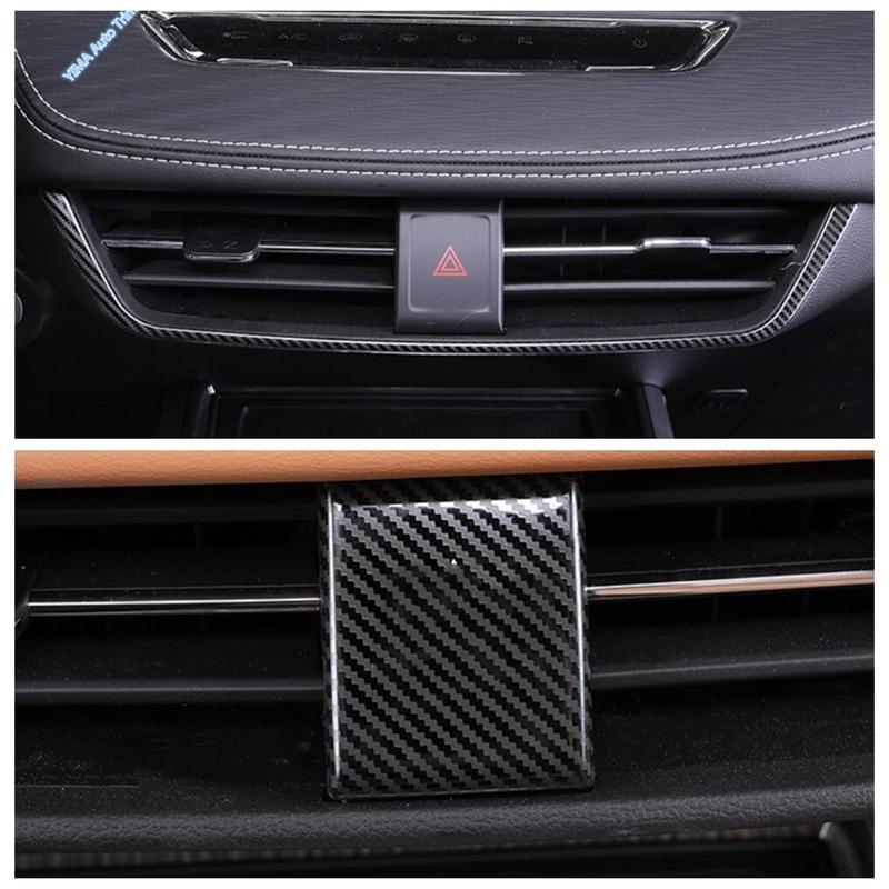 Car Dashboard Central Air Vent Frame Emergency Light Lamp Switch Warning Button Cover Trim For Haval Jolion - 2024 Interior