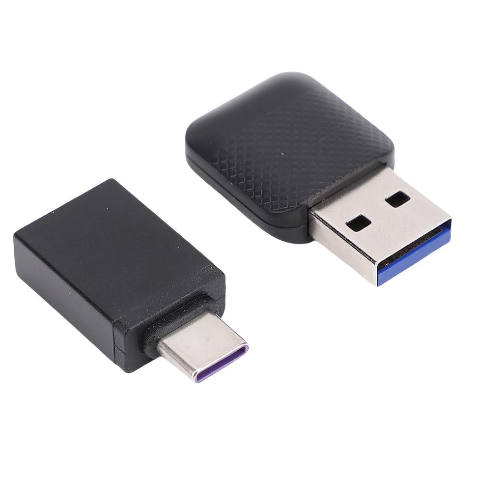 2 in 1 Adapter For CarPlay For Android Auto Wired to Wireless Car Adapter with Type C to USB Adapter