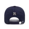 Весенне-осенний тренд с вышивкой металлической нитью и объемной буквой R, женская молодежная универсальная бейсболка с жестким верхом, мужская