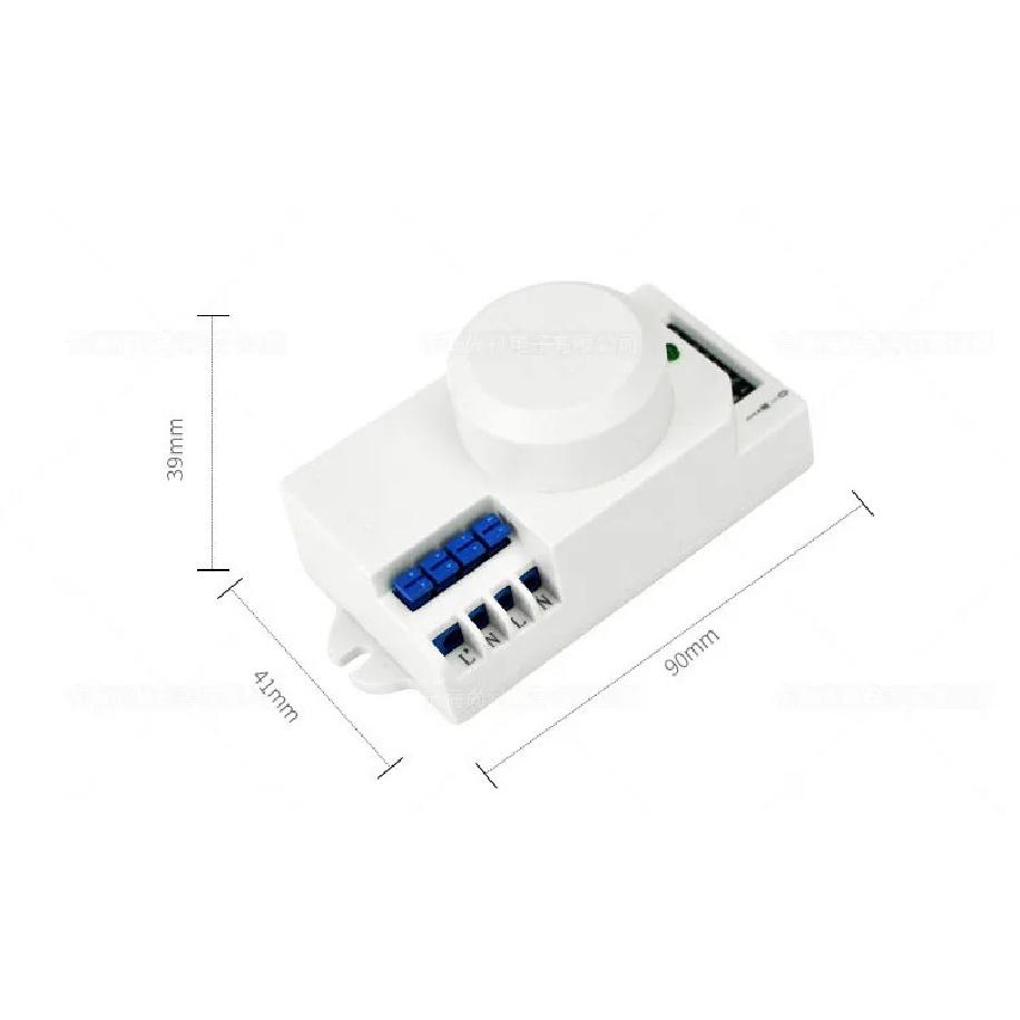 12v-24v 360 degree Microwave Sensor Light Switch Induction Microwave Motion Sensor Dry contact output