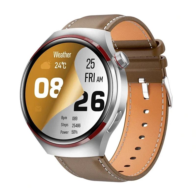 2024 Новые оригинальные часы 4 Pro, мужские деловые часы GT4, GPS, спортивный трекер, AOMLED, HD-экран, NFC, Bluetooth, умные часы с вызовом