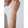 Bracelet - Pearls &amp; Colors - Véritables Perles de Culture 4-5 mm - Argent 925 - Multicolore - Femme