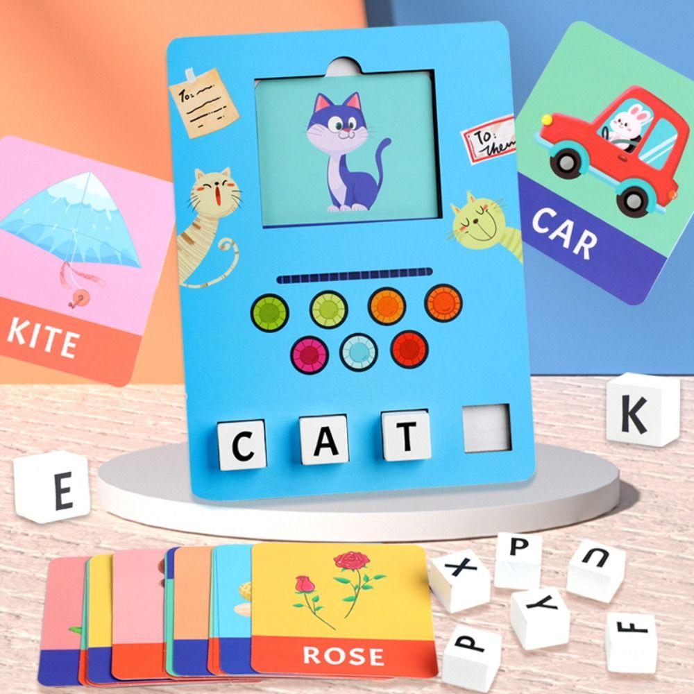 Education Cognition Puzzle Educational Toy Alphabet Classification Letter Recognition Toy Kids