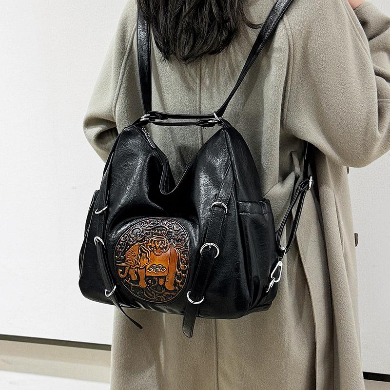 Сумка женская ретро сумка подмышкой рюкзак многофункциональная сумка через плечо сумка трехцелевого назначения