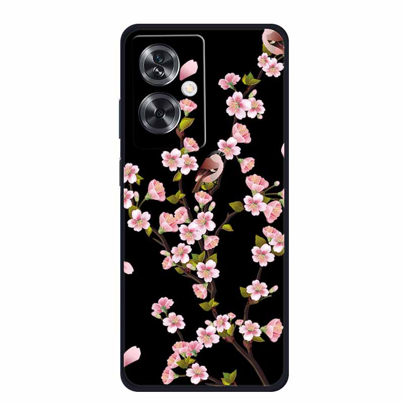 Для OnePlus Nord N30 SE Задняя крышка Чехол Черный Силикон Мягкий Чехол для телефона Для OnePlus Nord N30 SE Чехол N 30 SE N30SE 6.72" Coque