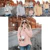 Timeless Womens Fleece Fur Hoodie Winter Woolen Thermal Ladies Zip Sweater Blouse