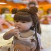 BZDOLL Reborn Baby полностью силиконовый корпус с коричневыми волосами кукла для девочек игрушка 55 см 22 дюйма реалистичная принцесса для малышей Bebe