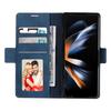 Роскошный ретро кожаный чехол для телефона Samsung Galaxy Z Fold 7 6 5 4 3 Fold7 Fold6 Fold5 Fold4 Кошелек Слот для карт Магнитная обложка-книжка
