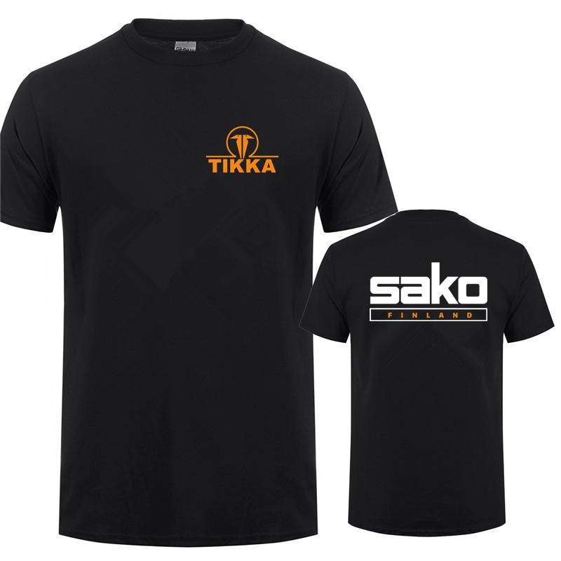 Tikka By Sako Finland Firearms T Shirts Tees Casual Short Sleeve Cotton Unisex Tshirt Lh252