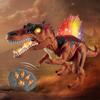 Remote Control Dinosaur Electric Stickleback Dragon Simulation Sound Walking Children's Educational Dinosaur Toys Wholesale
